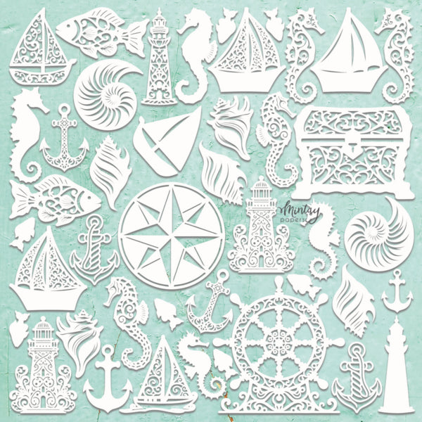 SEASHORE FILIGREE CHIPPIES