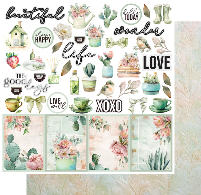 Tea & Tranquility - Afternoon Breeze Paper