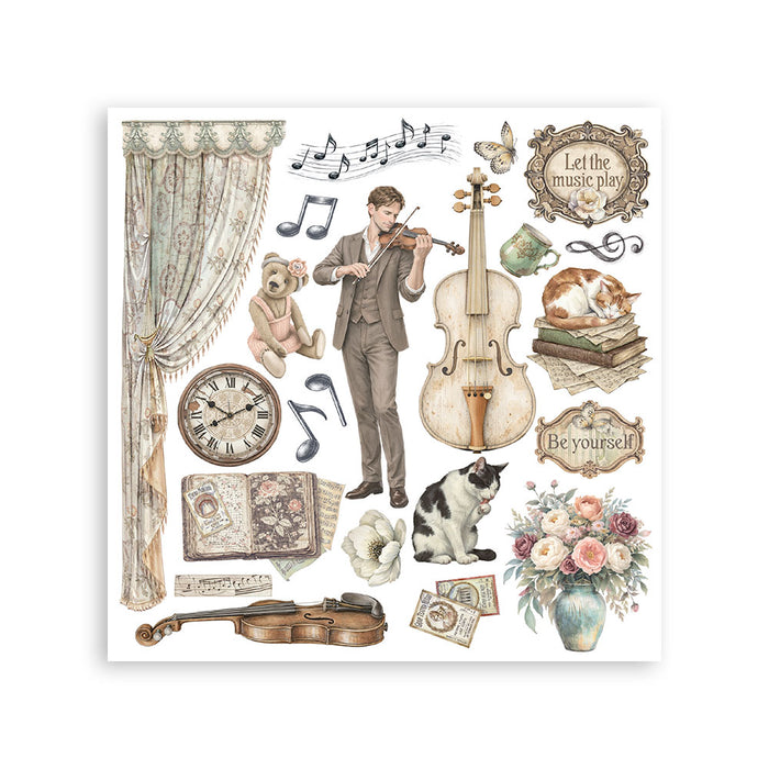 Symphony Rub-On Kit 6"x6"