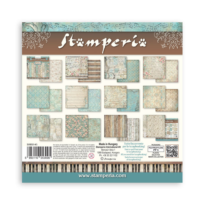 Symphony Backgrounds Pad 8"X8"