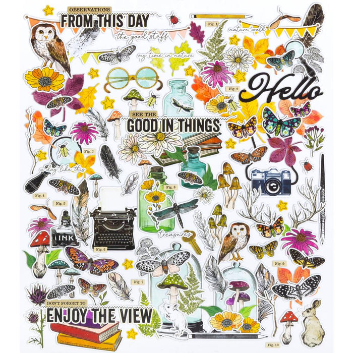 Curiosities In Willow Grove Ephemera Set - Icons and Titles