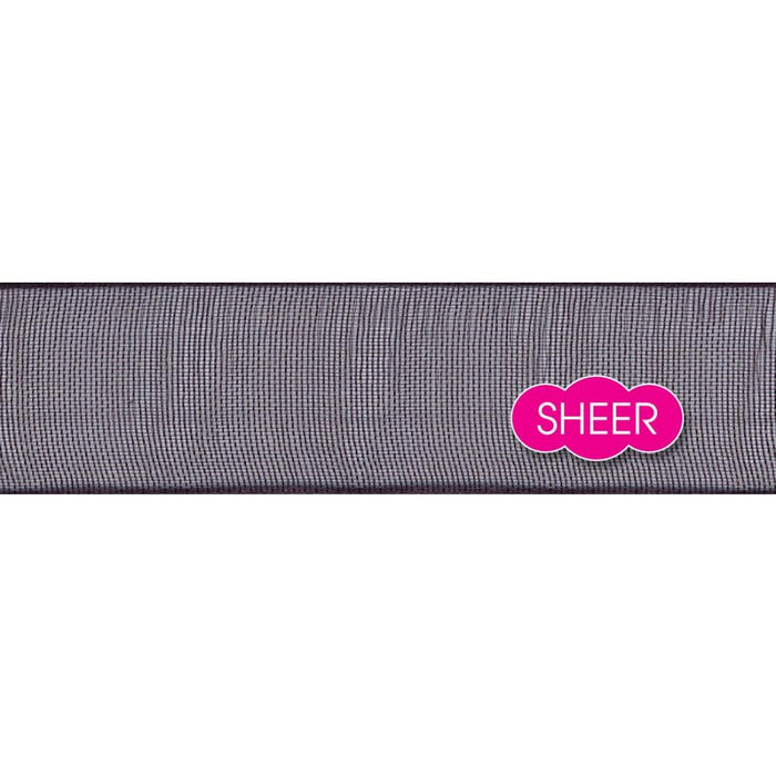 Organdy Ribbon 5/8" - Black