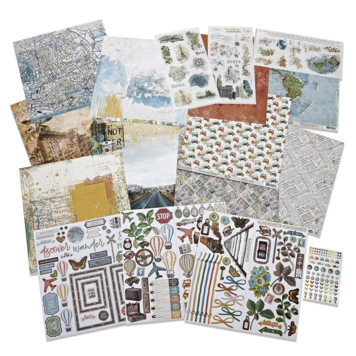Wherever Collection Bundle With Custom Chipboard