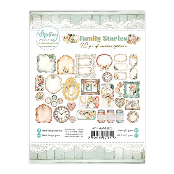 FAMILY STORIES PAPER EPHEMERA