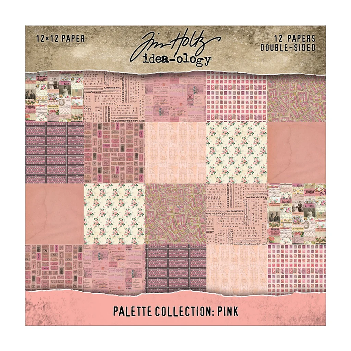 Idea-ology Palette Collection 12"X12" - Pink