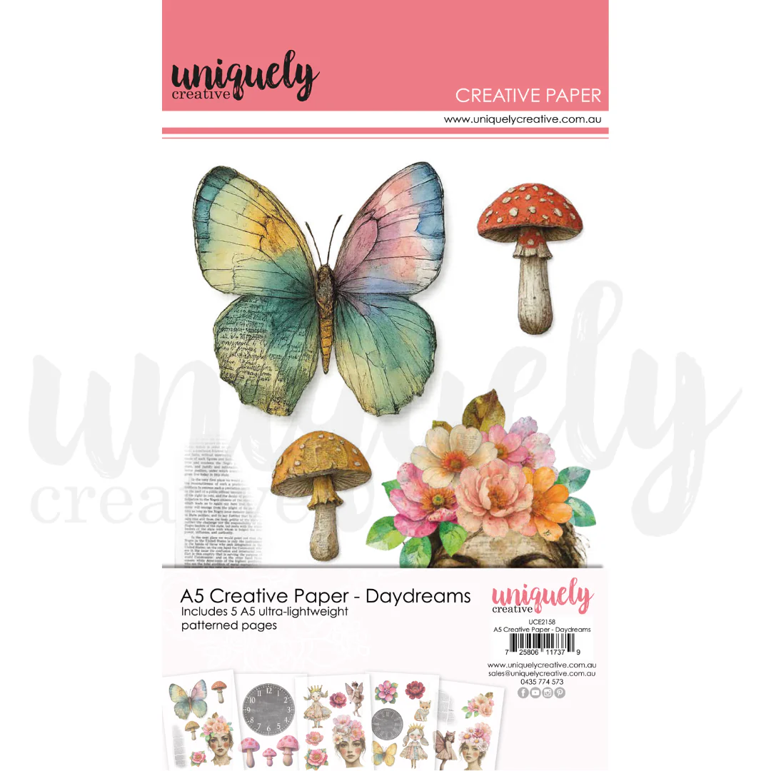 A5 CREATIVE PAPER - DAYDREAMS — The Mad Scrapper