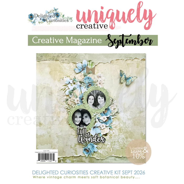 SEPTEMBER 2026 - DELIGHTED CURIOSITIES MAGAZINE