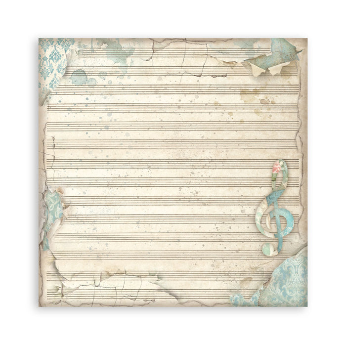 Symphony Backgrounds Pad 8"X8"
