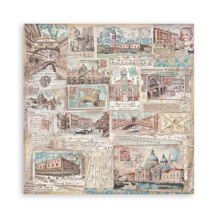 Venice City of Art Pad 8"X8"