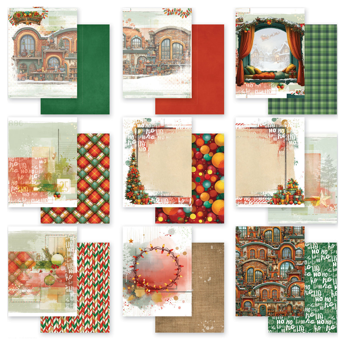 Jolly Jingles – 6 x 8 Collection Pack — The Mad Scrapper
