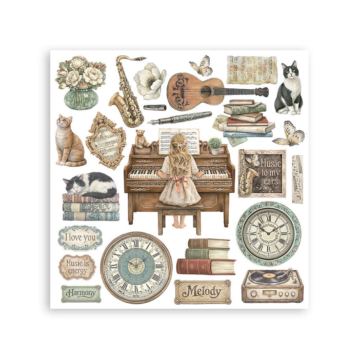 Symphony Rub-On Kit 6"x6"
