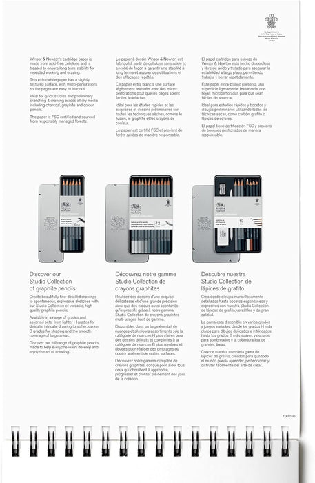 Winsor & Newton Spiral Cartridge Pad - A3
