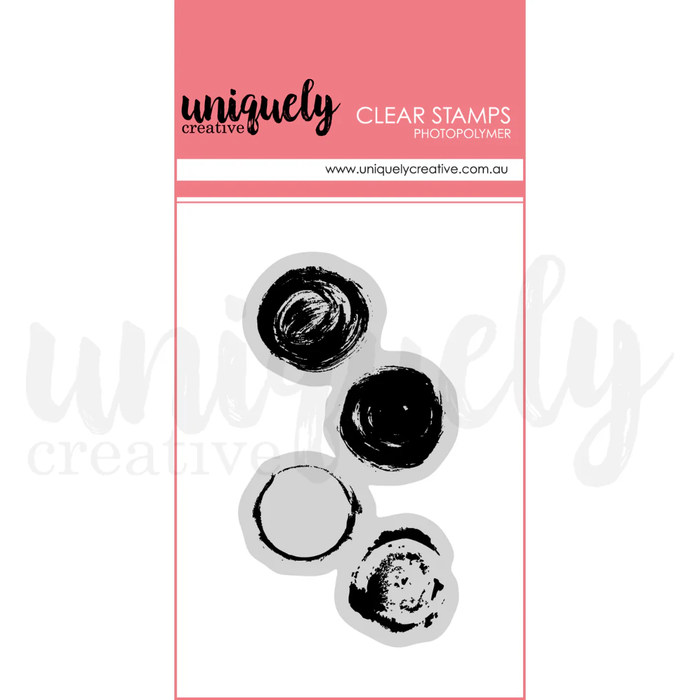 CIRCULAR VIBES PHOTOPOLYMER STAMP