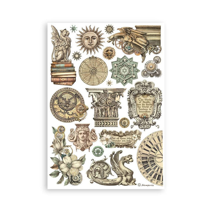 Sir Vagabond In Fantasy World Washi pad