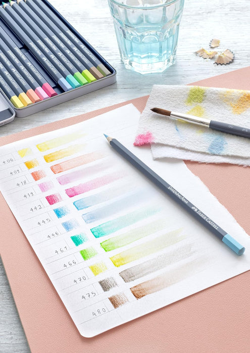 Faber-Castell Goldfaber Aqua Watercolour Pencils (12pcs) - Pastel