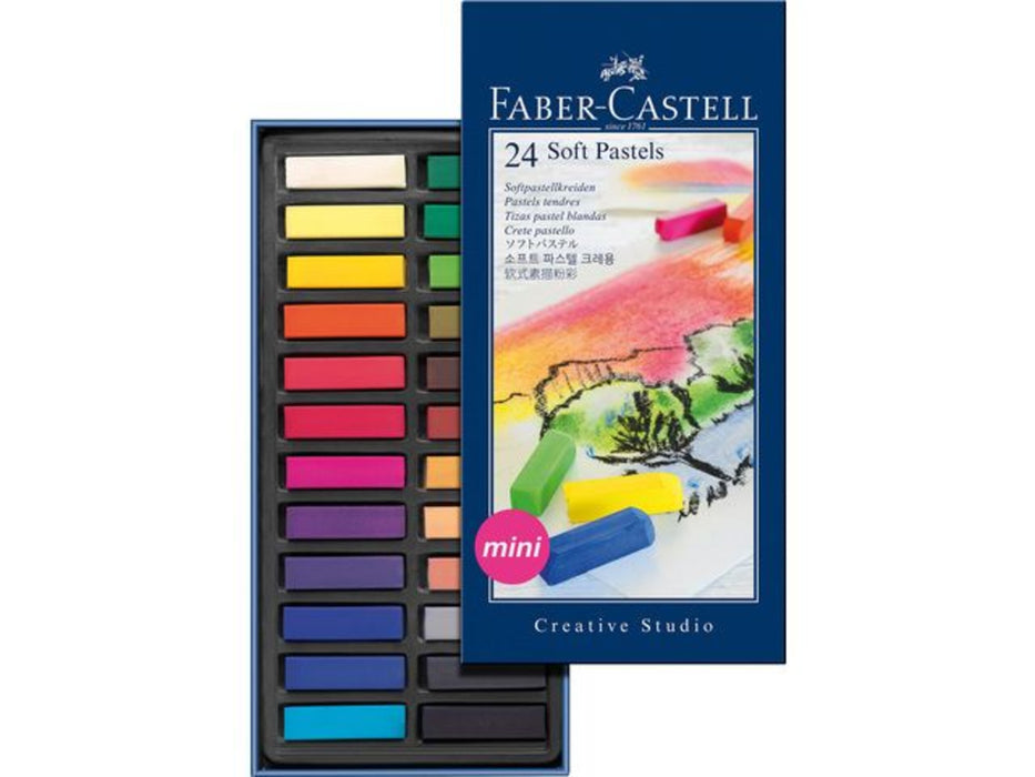Faber Castell Soft Pastel Crayons Mini Box 24 pcs
