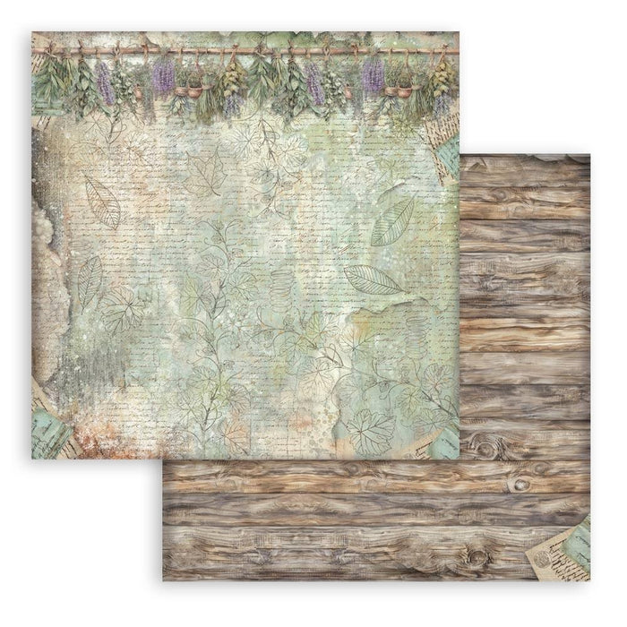 Herbarium Silvae Backgrounds Pad 12"X12"