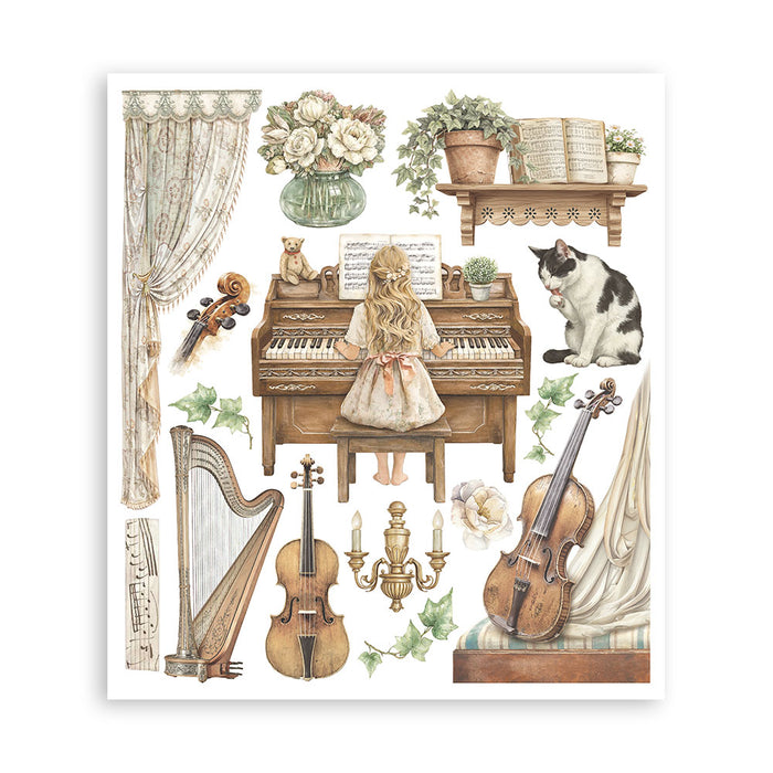 Symphony Rub-On Kit 8"x9"