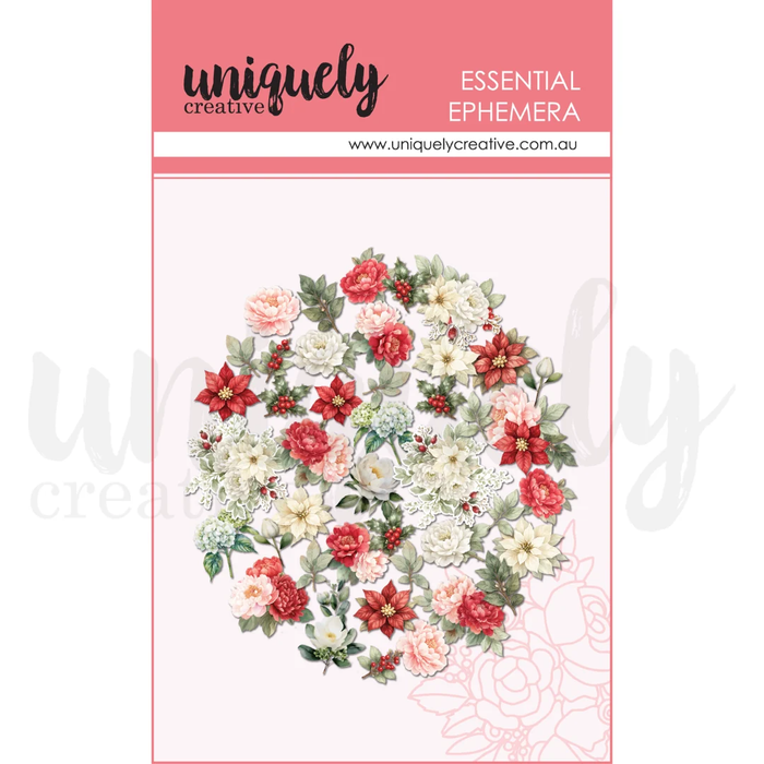 CHRISTMAS FLORAL EPHEMERA