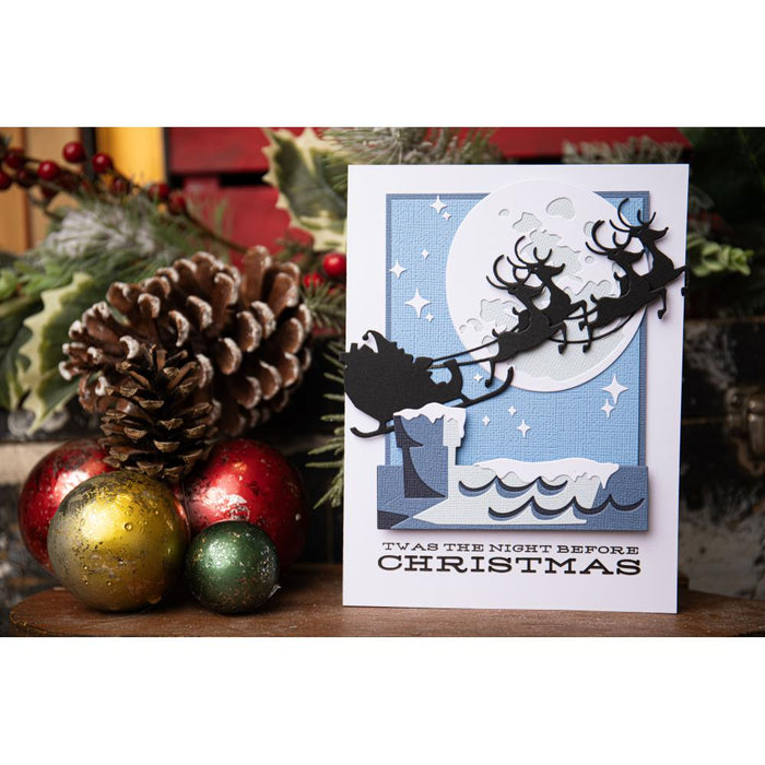 Reindeer Sleigh Thinlits Die By Tim Holtz