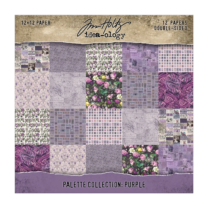 Idea-ology Palette Collection 12"X12" - Purple