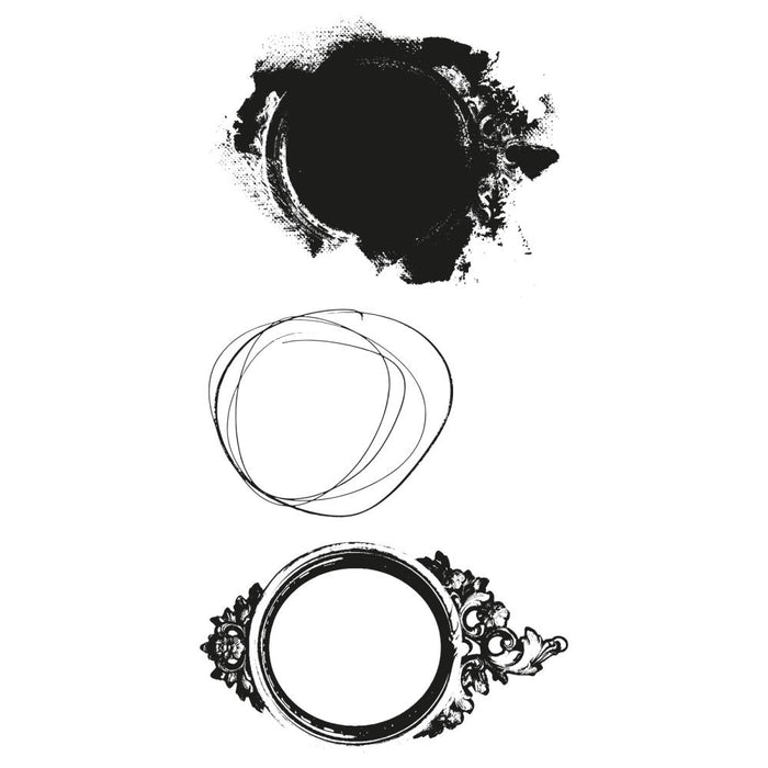 49 & Market Layered Clear Stamps - Frame