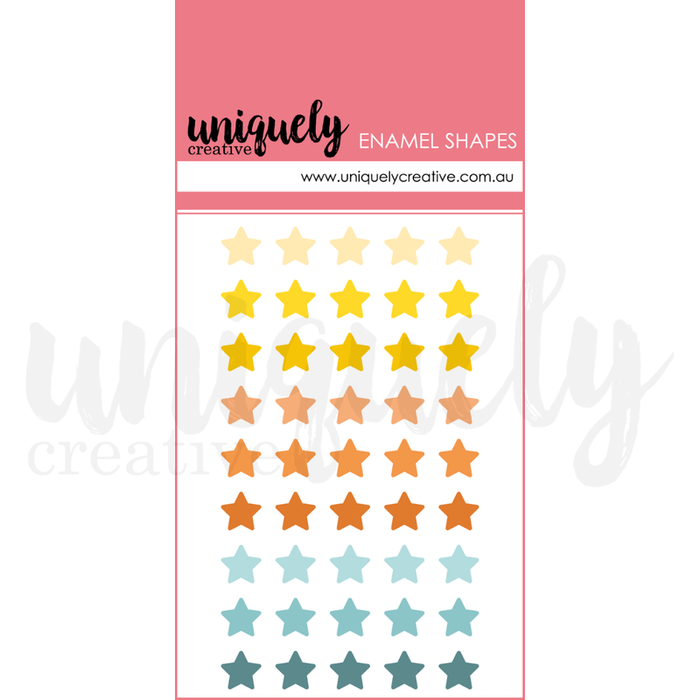 Enamel Star Shapes