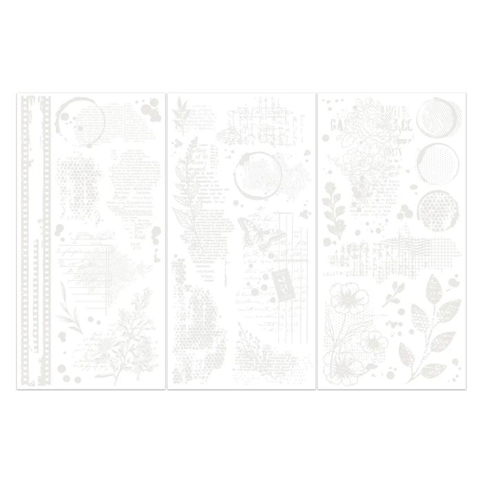 Irresistible Artful Layers Rub-On Transfer Set