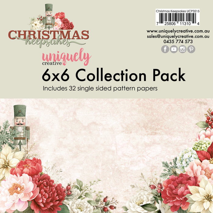CHRISTMAS KEEPSAKES 6 X6 COLLECTION PACK