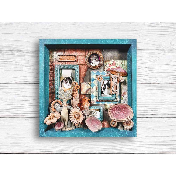 Furry Friends Silicon Mould A5 - Flowers