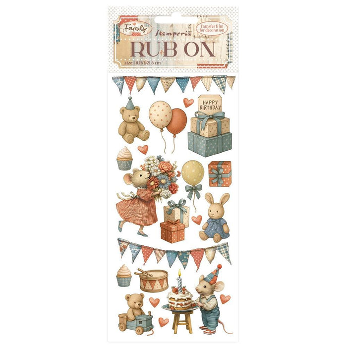 Family Rub-Ons - Party