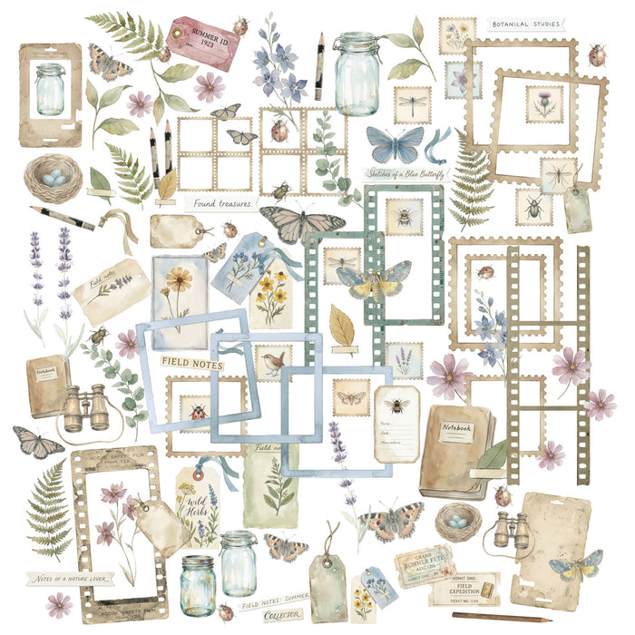 The Quiet Observer Laser Cut Elements