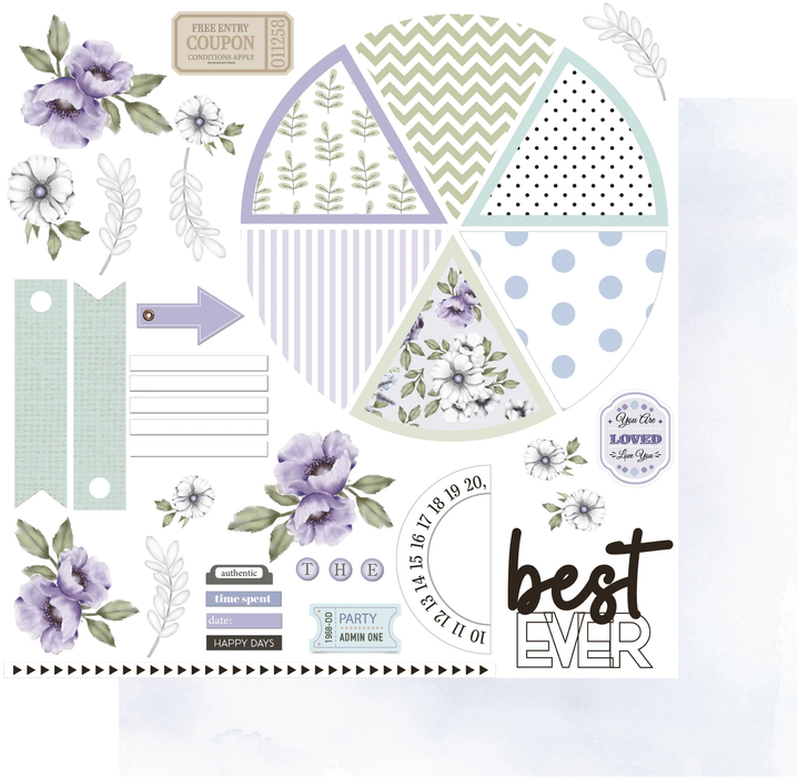 WISTERIA LANE PAPER - PAGE ON A PAGE PAPER