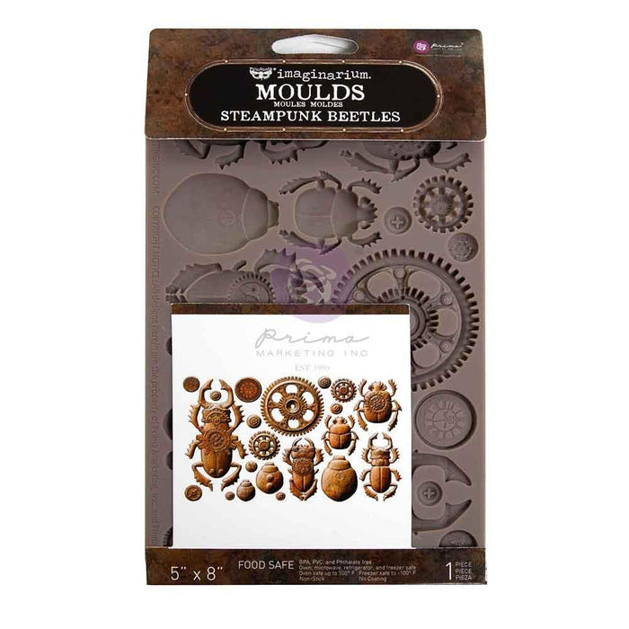 Finnabair Decor Moulds - Steampunk Beetles