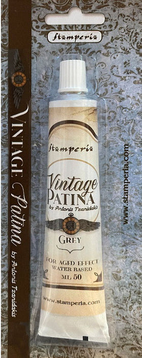 Stamperia Vintage Patina - Grey