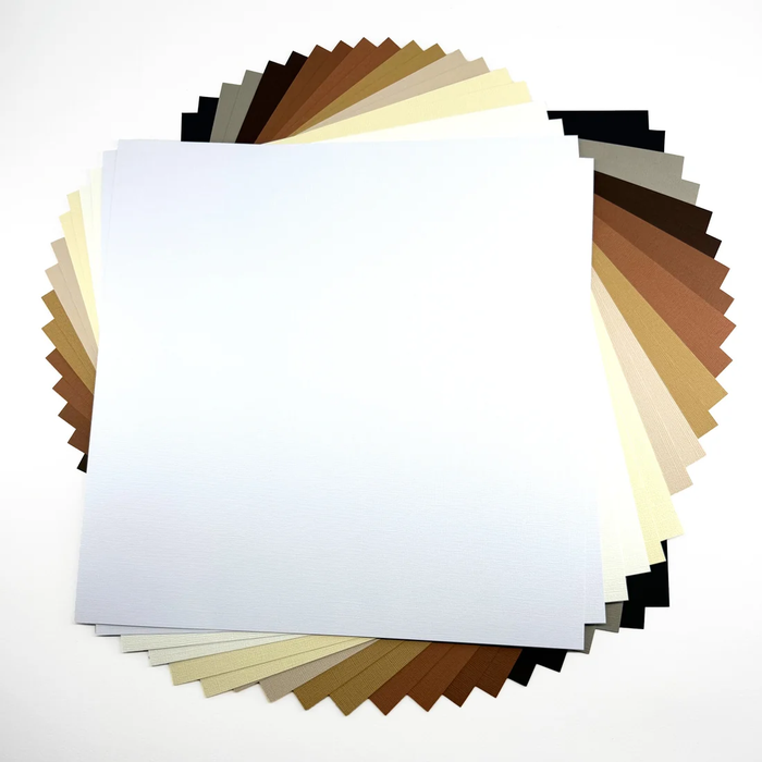 Textured Cardstock 20 Pack - NEUTRALS