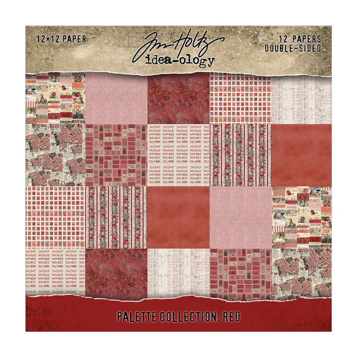 Idea-ology Palette Collection 12"X12" - Red