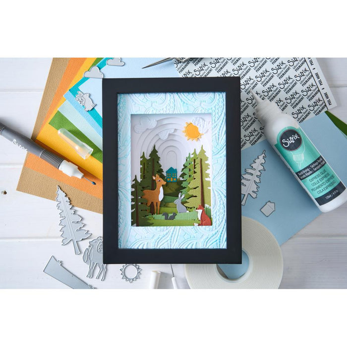 Textured Embossing Folder By Eileen Hull - Lacy Leaves