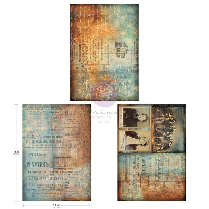 FINNABAIR A3 DECOUPAGE PACK – CHESTNUT STREET