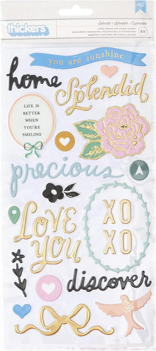 Splendid Thickers Stickers