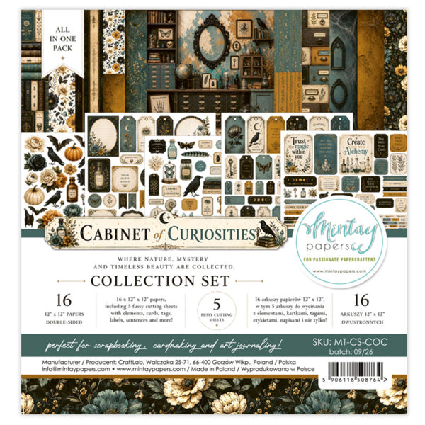 CABINET OF CURIOSITIES 12 X 12 COLLECTION SET — The Mad Scrapper
