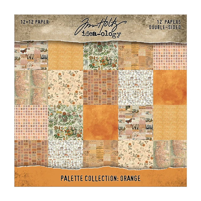 Idea-ology Palette Collection 12"X12" - Orange