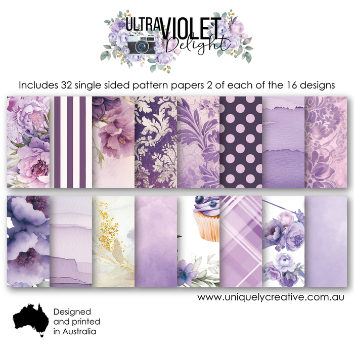 ULTRAVIOLET DELIGHT 6 X 6 COLLECTION PACK