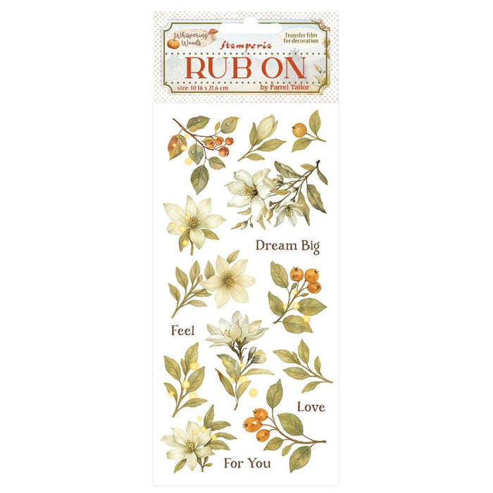 Whispering Woods Rub-On - Magnolia