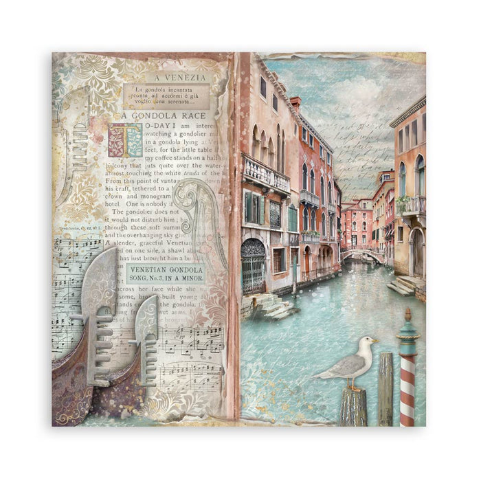 Venice City of Art Pad 8"X8"