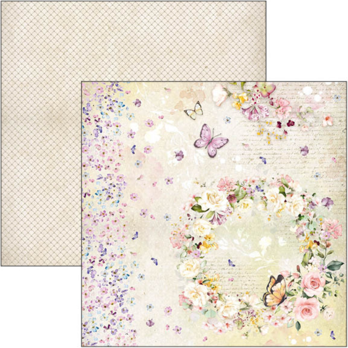 BLOOMING PAPER PAD 8X8