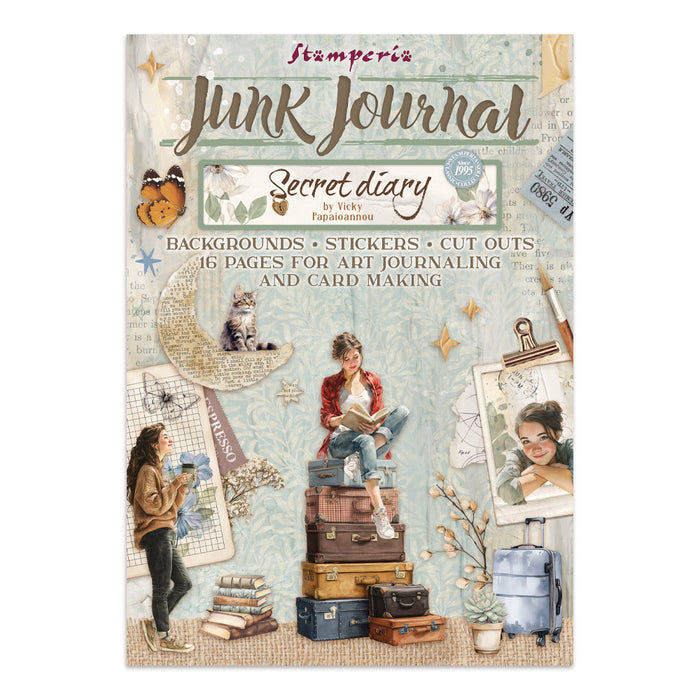 Art Journaling Selection - Secret Diary