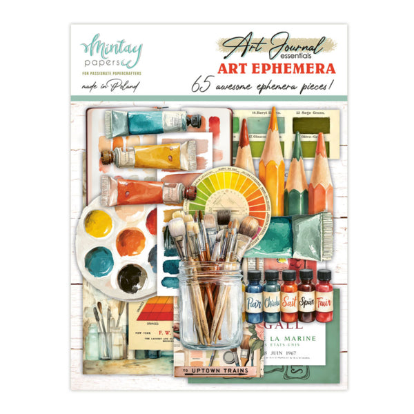 ART JOURNAL EPHEMERA PACK - ART