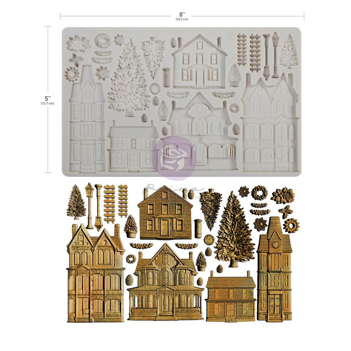 Finnabair Decor Moulds - WINTER TOWN