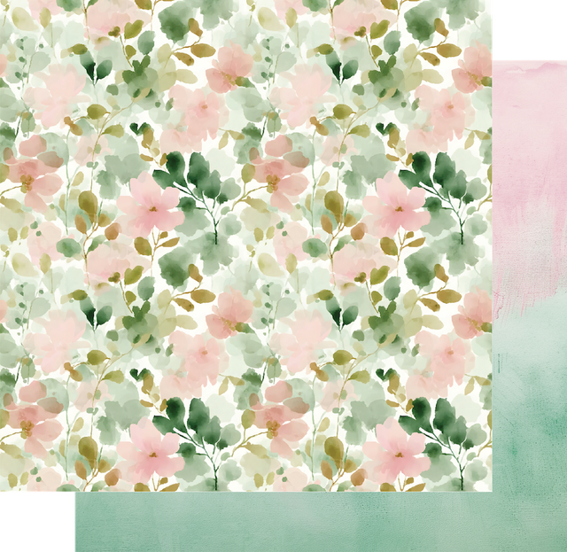 Tea & Tranquility - Steeped in Blooms Paper